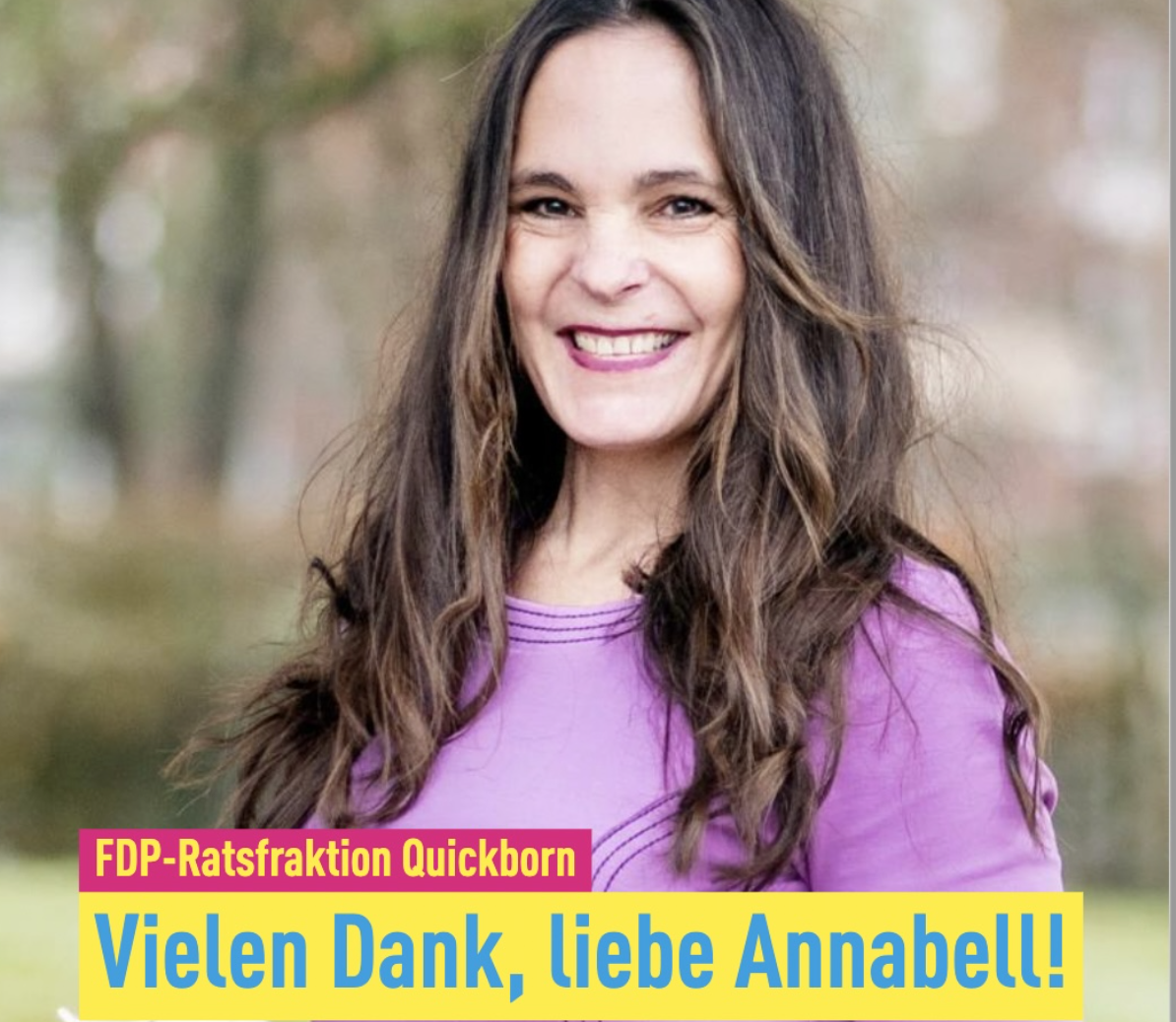 Vielen Dank, Annabell!