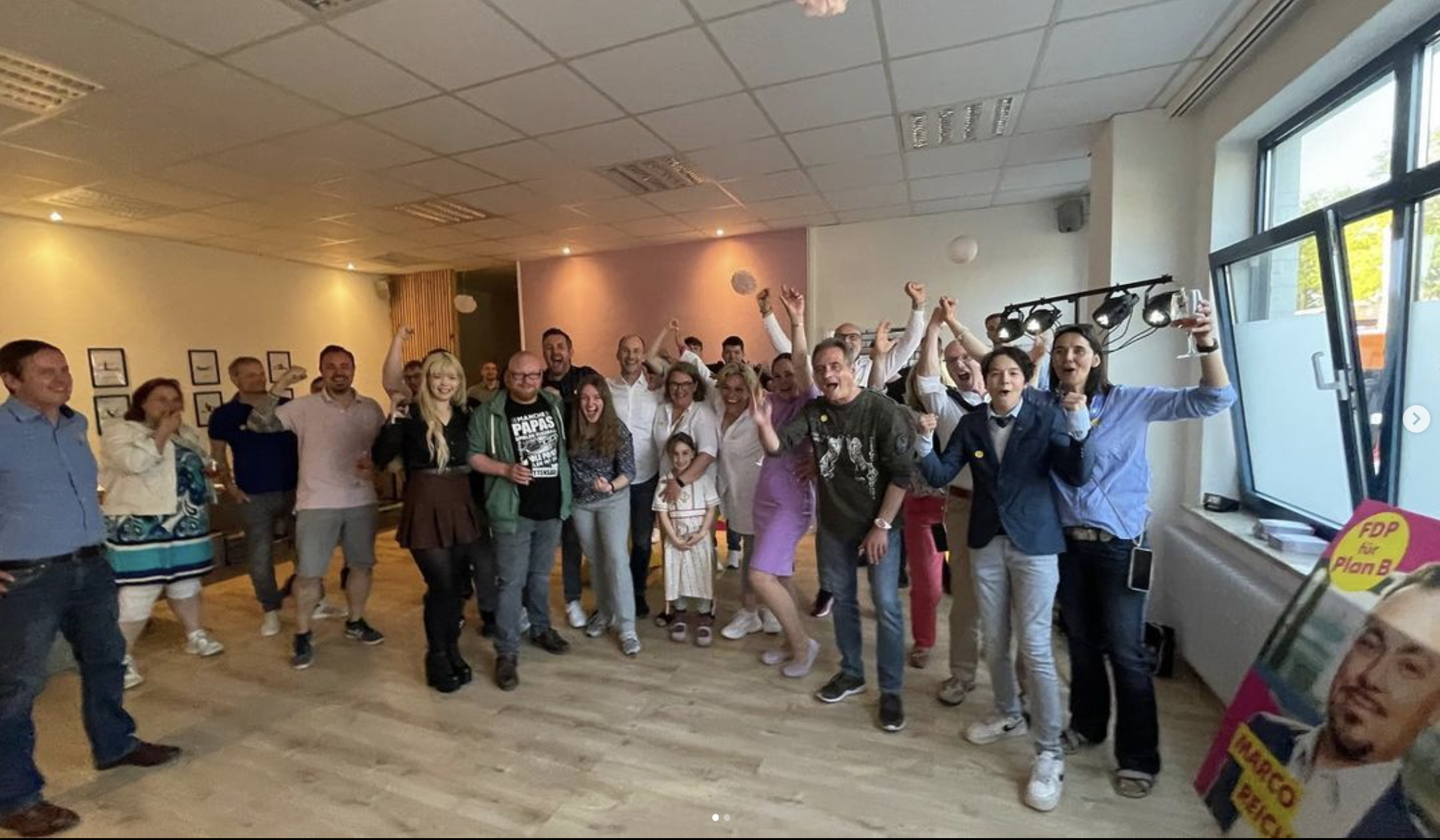 Große Freude bei der FDP Quickborn!