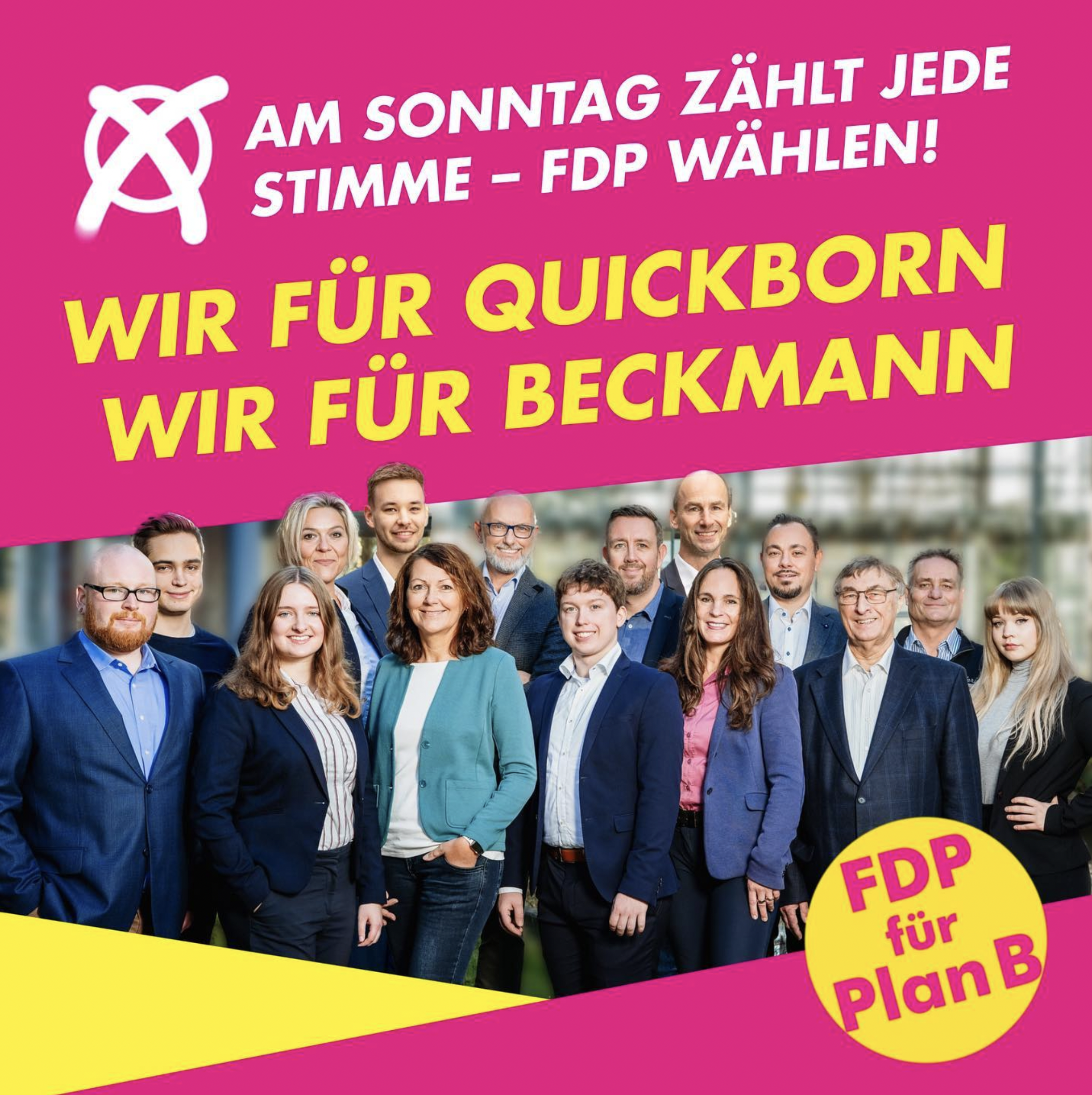 Wir für Quickborn - wir für Beckmann!