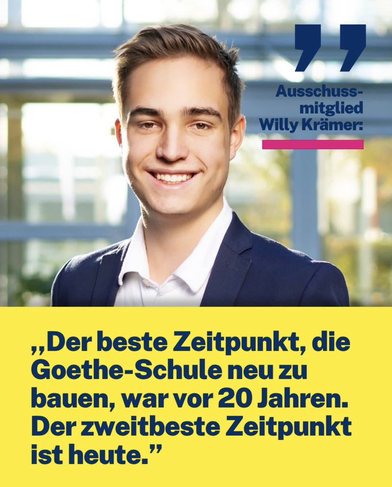 Ausschuss-Mitglied Willy Krämer